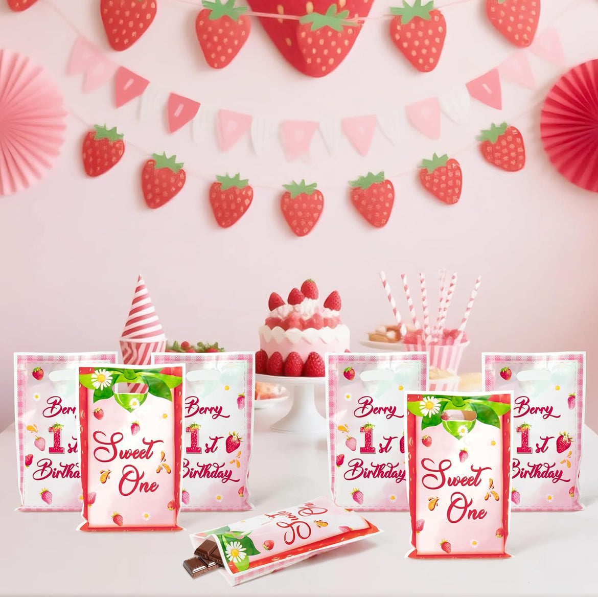 Berry 1st One Gift Bags (50pcs.)