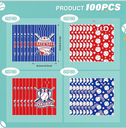 Baseball Gift Bags (100 pcs.)