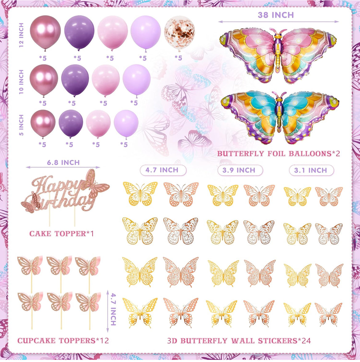 Butterfly Bday Theme