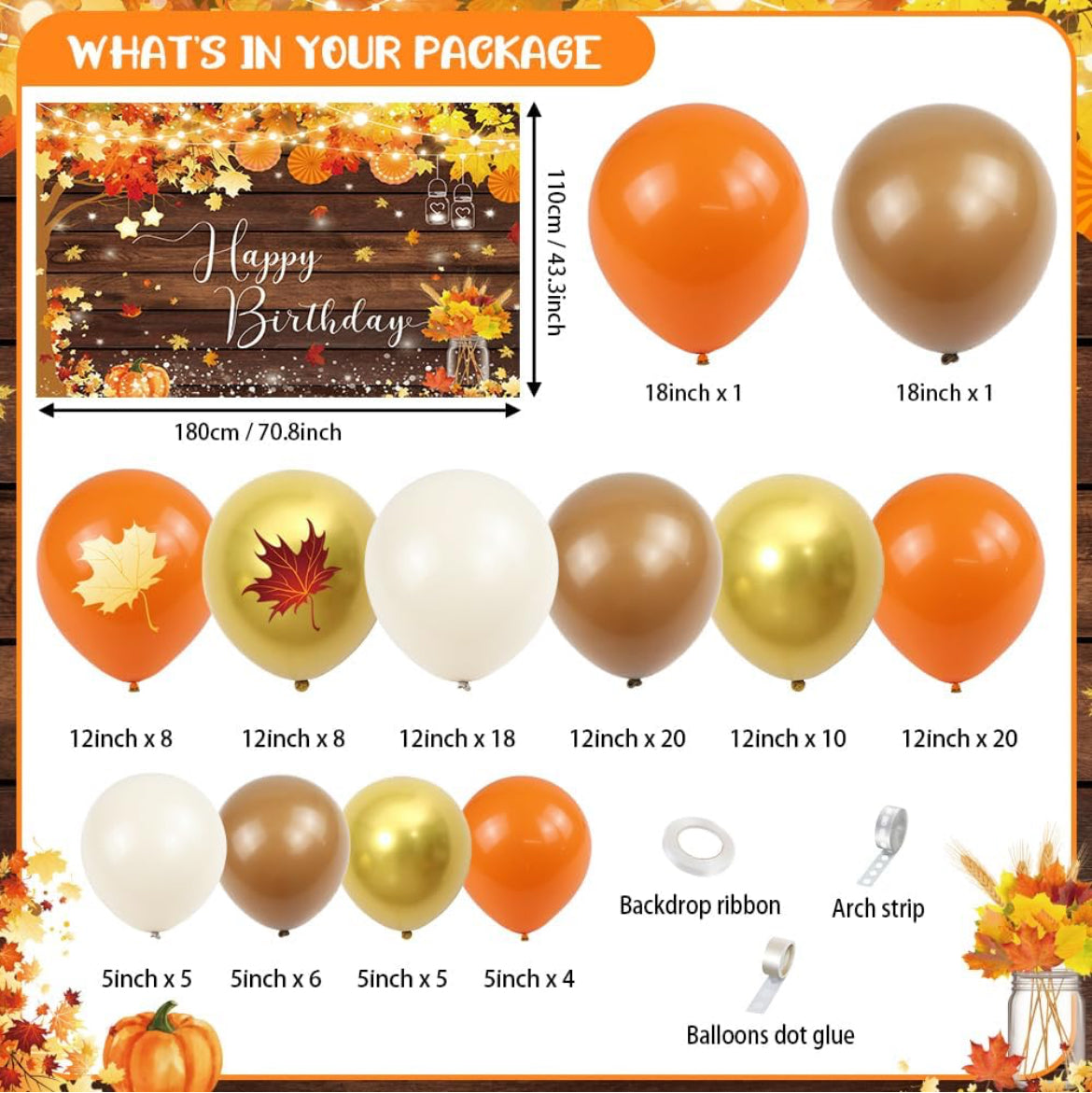 Thanksgiving Bday Theme