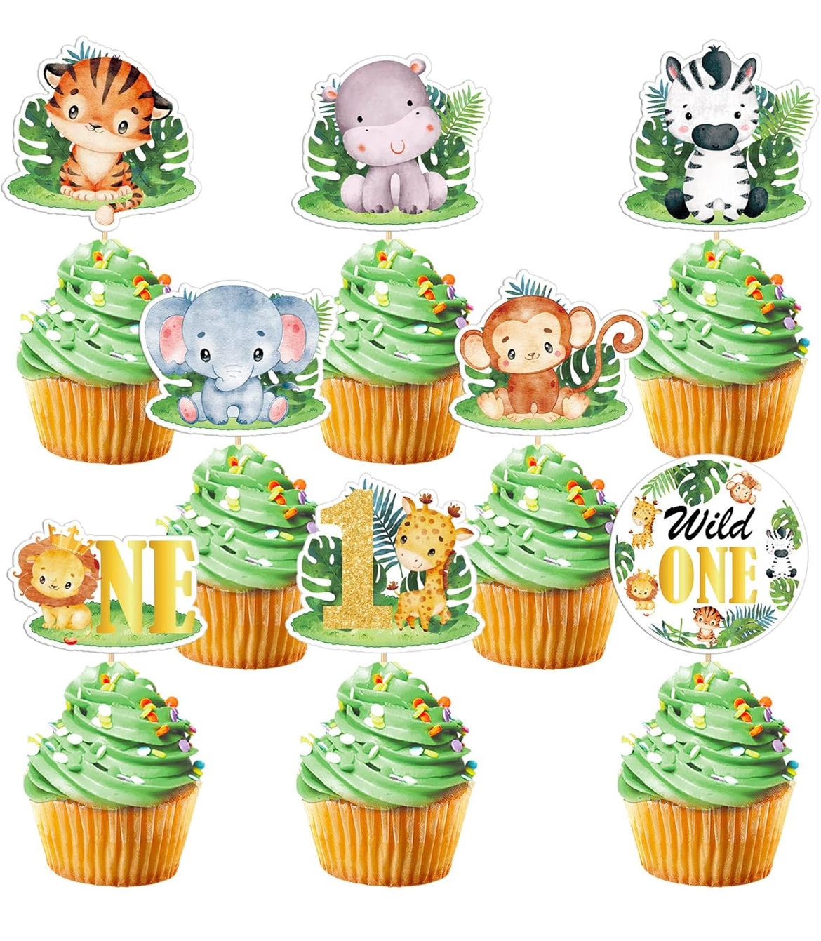 Wild One Toppers (48 pcs.)