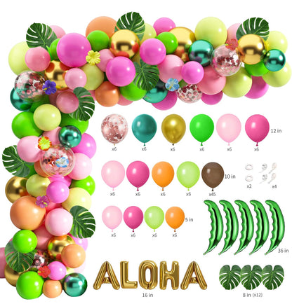 Hawaiian Luau Bday Theme