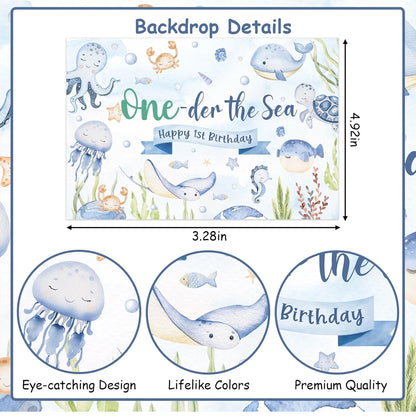 Oneder the Sea Bday Theme