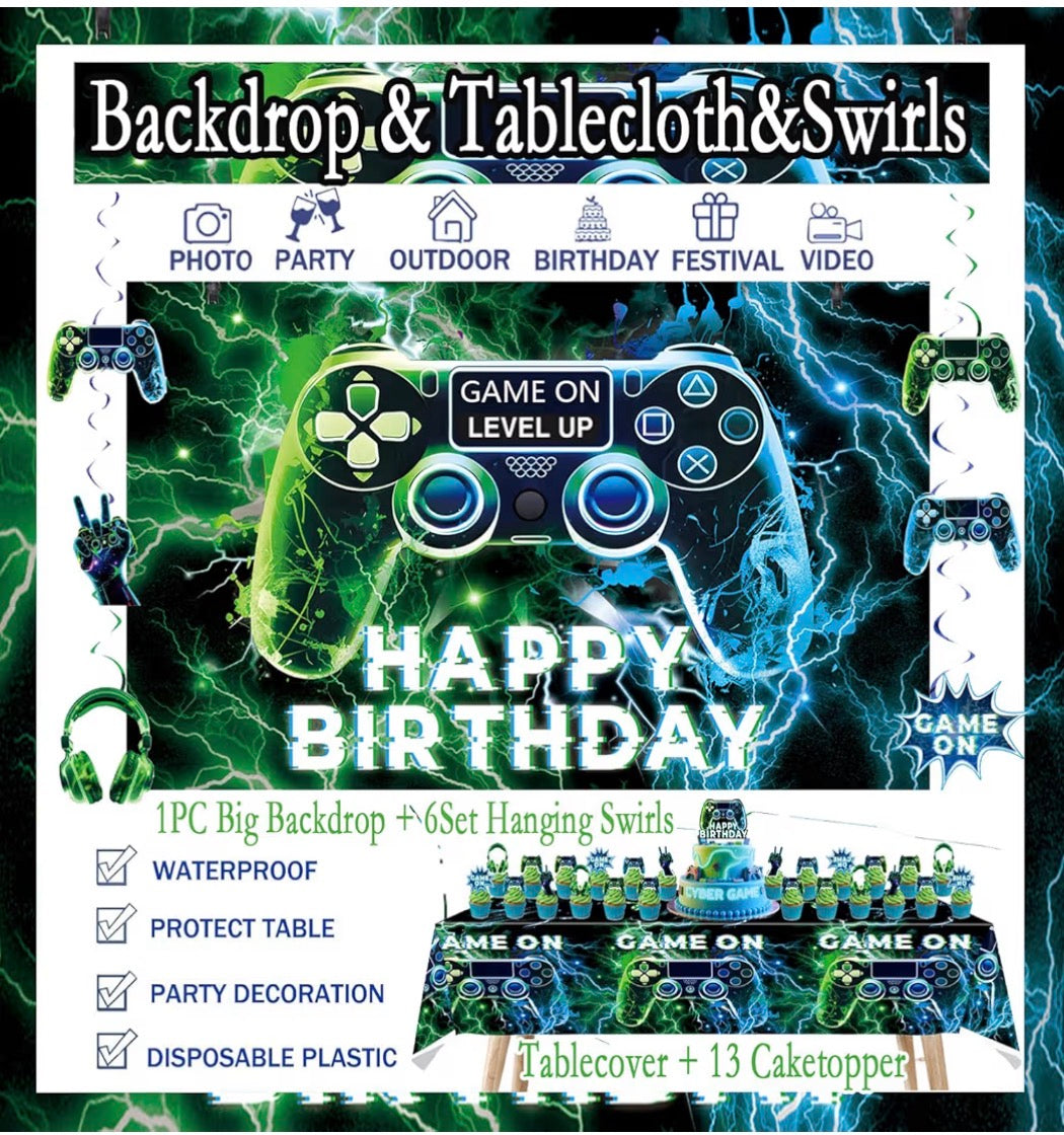 Gamer Bday Theme