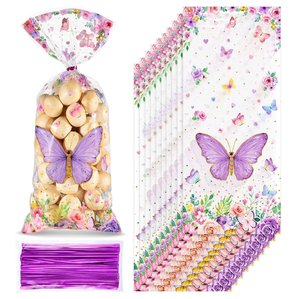 Butterfly Gift Bag (100 pcs.)