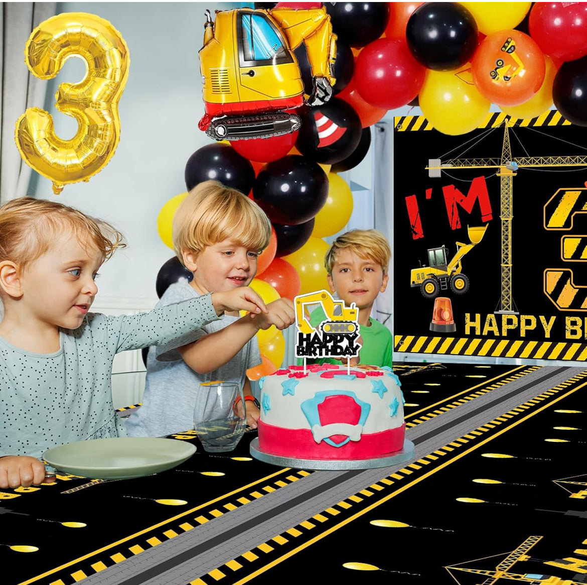Construction Bday Theme (3rd)