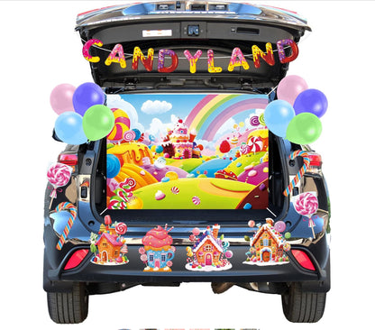 Candyland Trunk Decor