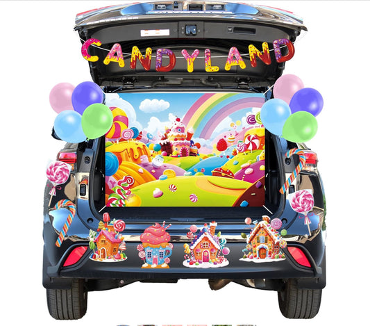 Candyland Trunk Decor
