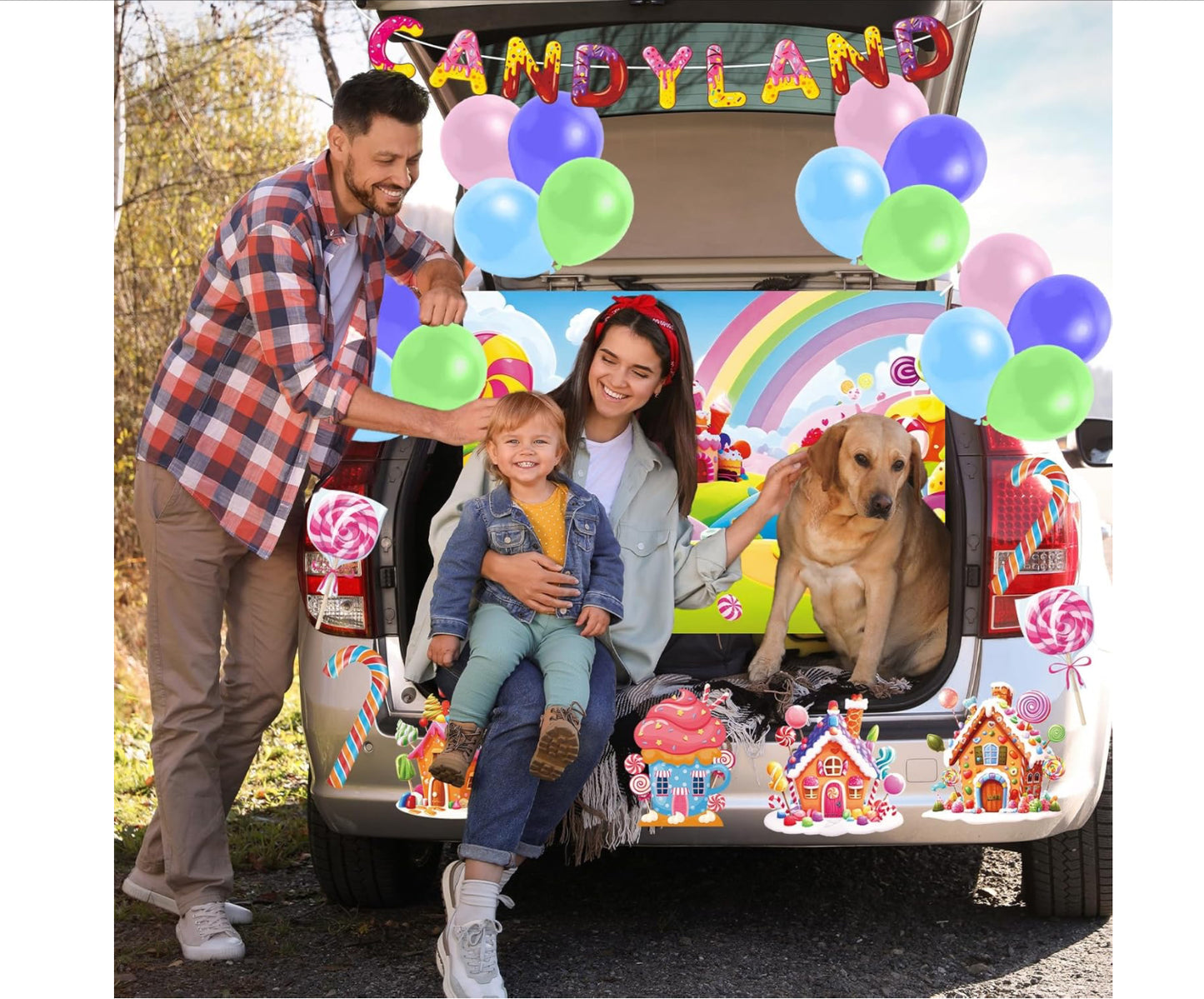 Candyland Trunk Decor