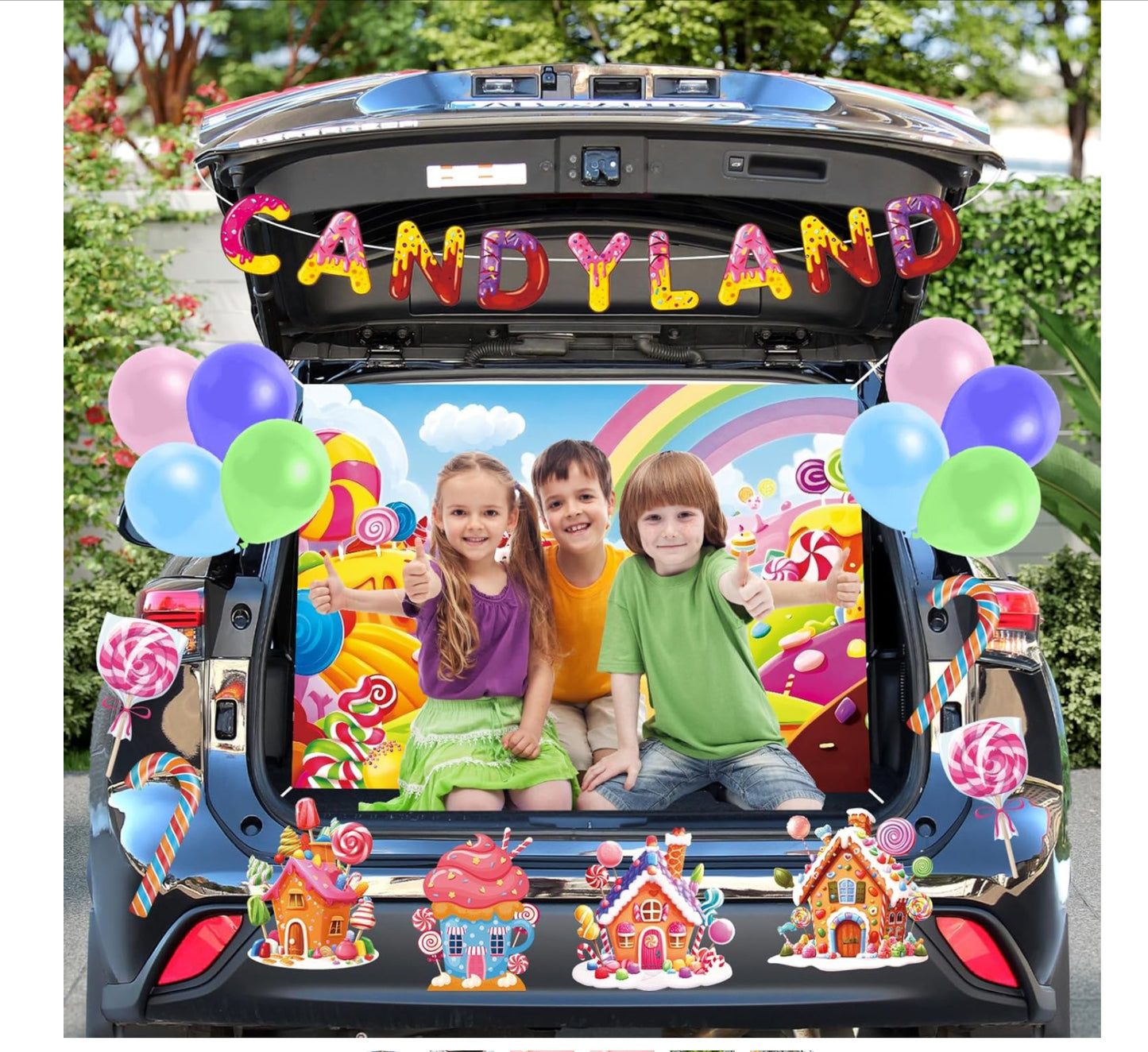Candyland Trunk Decor