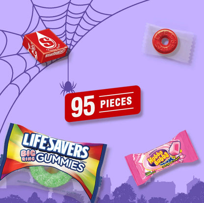 Starbursts, Lifesavers, Hubba Bubba Assortment (95 ct)