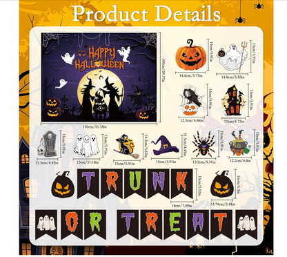 Witch Trunk or Treat Decor