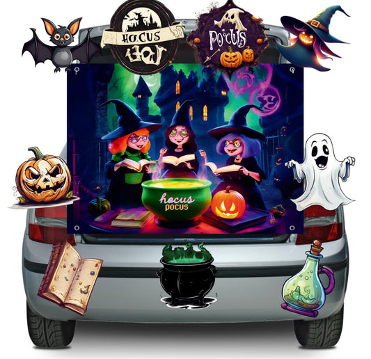Hocus Pocus Trunk or Treat Decor