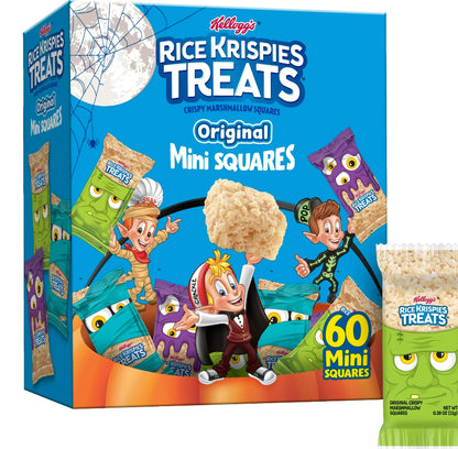 Halloween Rice Krispies (60 mini squares)