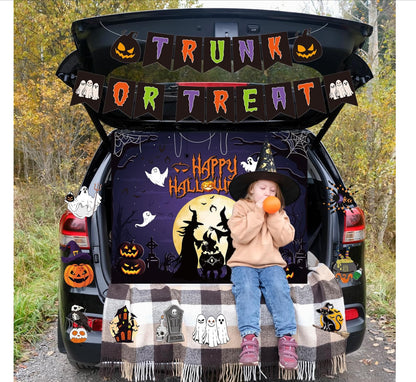 Witch Trunk or Treat Decor