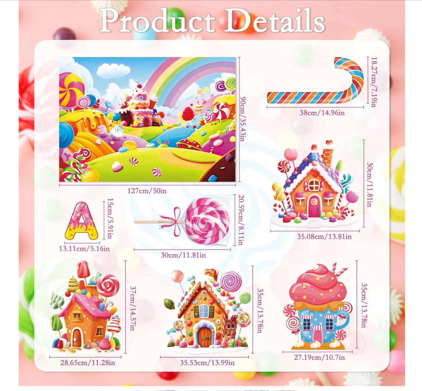 Candyland Trunk Decor