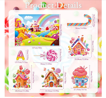 Candyland Trunk Decor