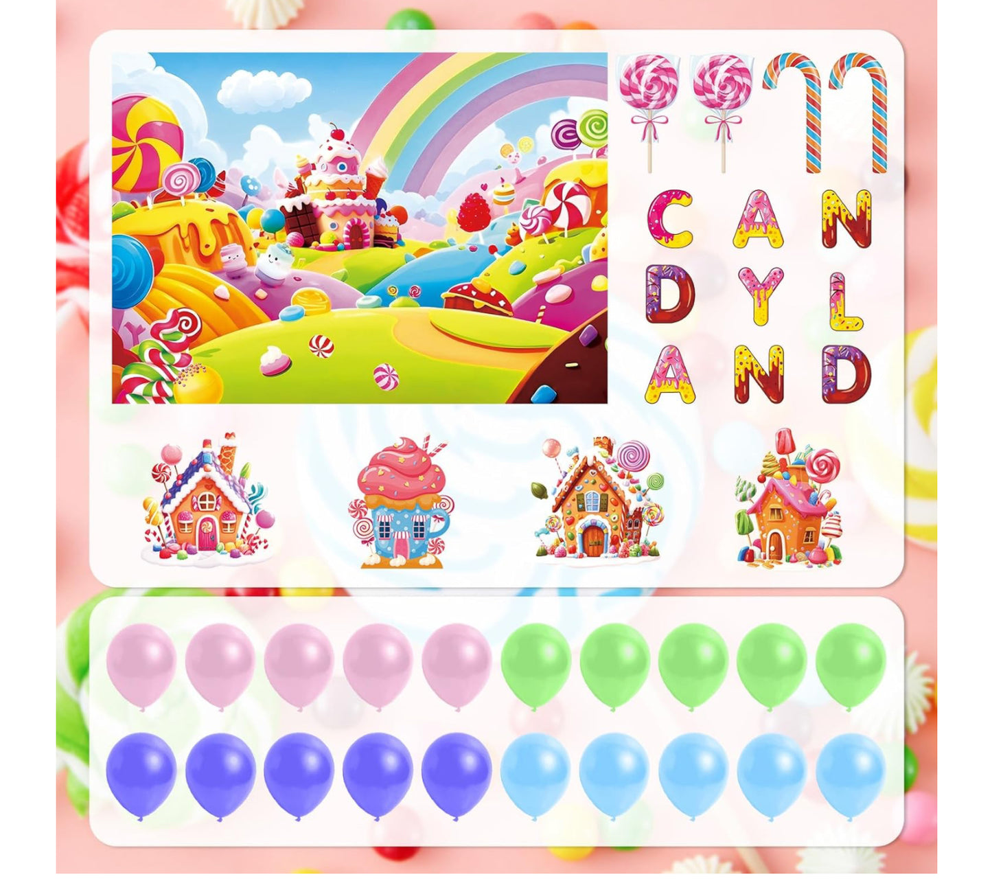 Candyland Trunk Decor
